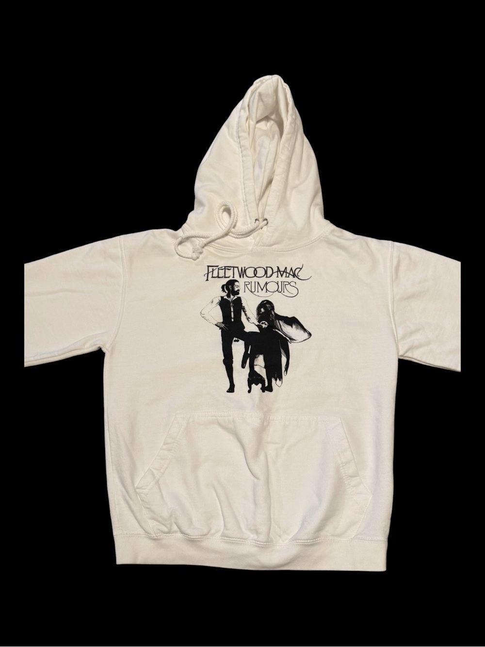 Fleetwood Mac 'Rumours' White Graphic Hoodie